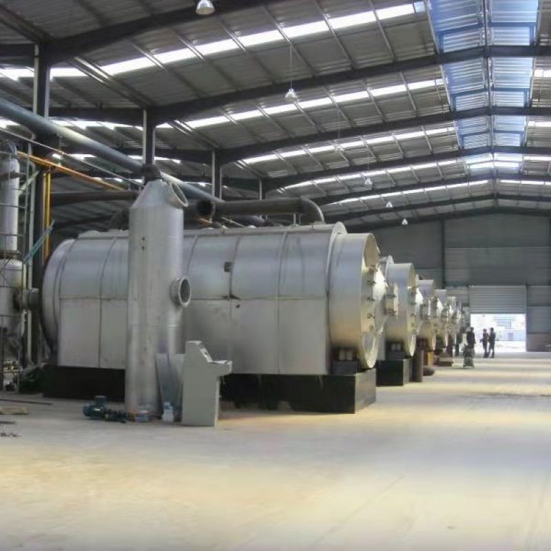 pyrolysis Gasification Garbage Disposal Plant , Recycle Tire / Plastic / Hospital Garbagel Burning Incinerator