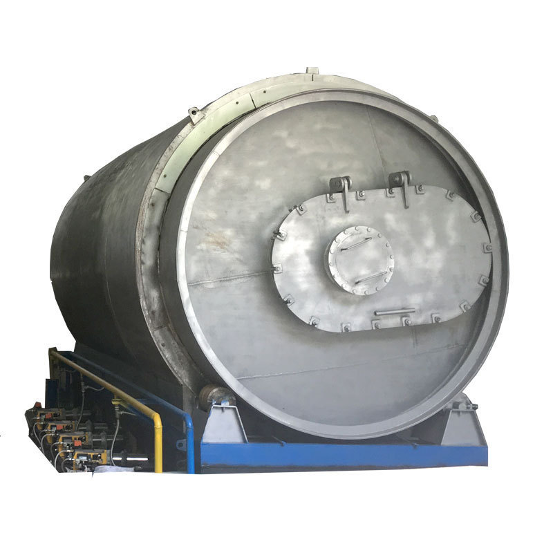 pyrolysis Gasification Garbage Disposal Plant , Recycle Tire / Plastic / Hospital Garbagel Burning Incinerator