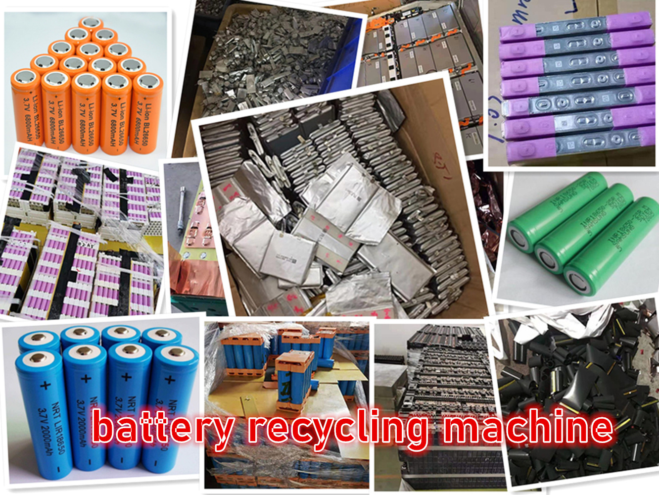 Battery Recycling Machine Lithium Ion Battery Recycling Plant Battery Recycling Machine