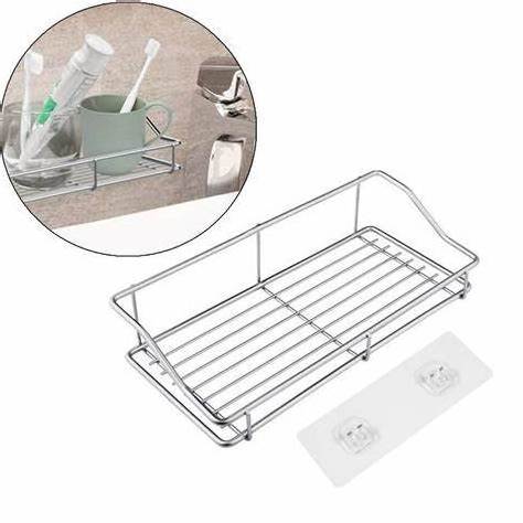 Yistar custom stainless steel bathroom shelf, kitchen shelf, sheet metal laser cut foldable metal frame