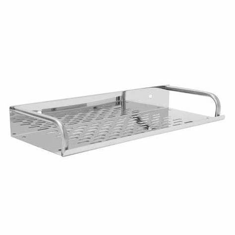 Yistar custom stainless steel bathroom shelf, kitchen shelf, sheet metal laser cut foldable metal frame