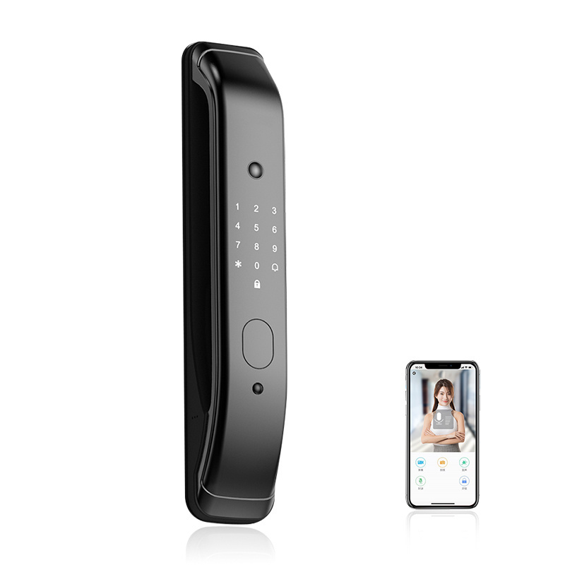 ZKLock Good Quality Automatic Fingerprint Door Lock With WIFI Usmart Go Smart Wireless Door Lock Fingerprint Locker