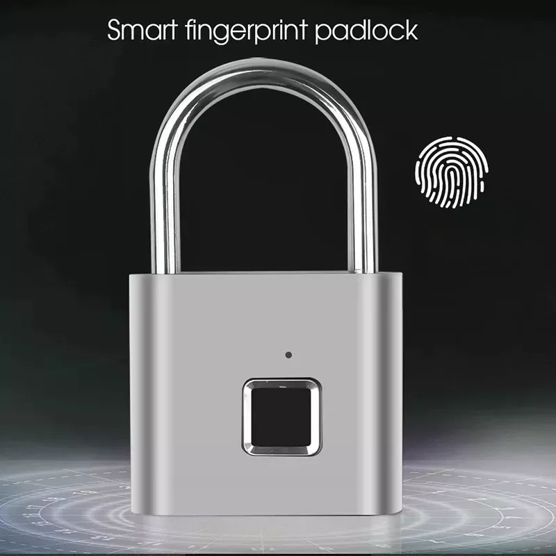 Best price Hot sale Thumbprint Pad lock Smart Biometric Fingerprint Padlock