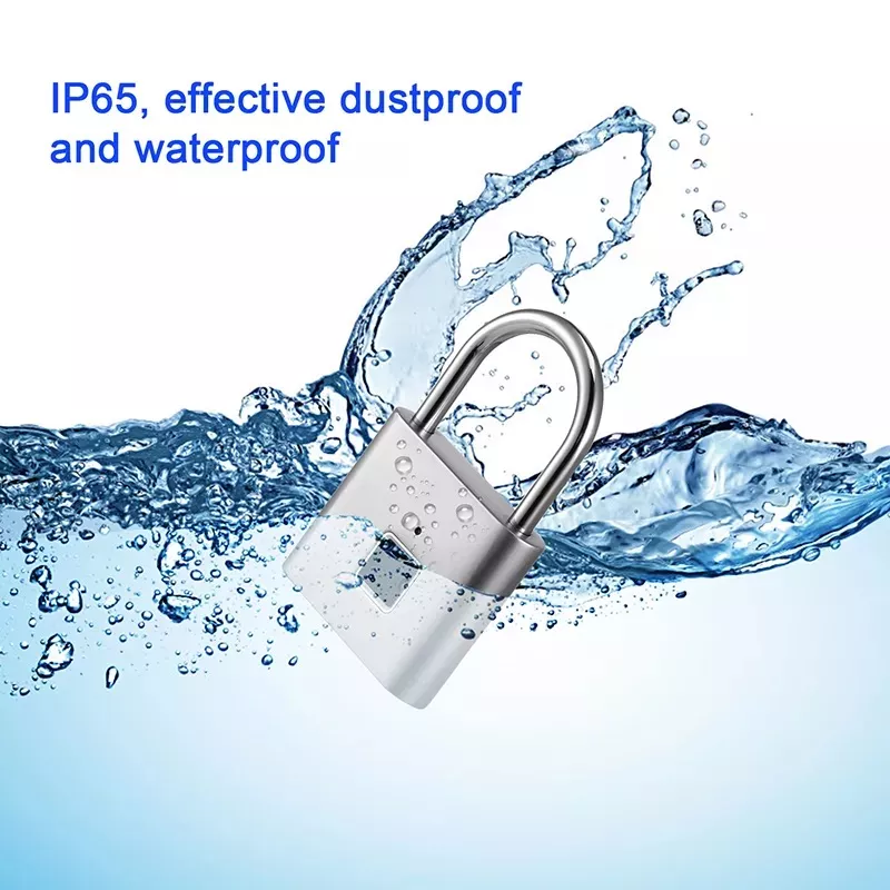 Best price Hot sale Thumbprint Pad lock Smart Biometric Fingerprint Padlock