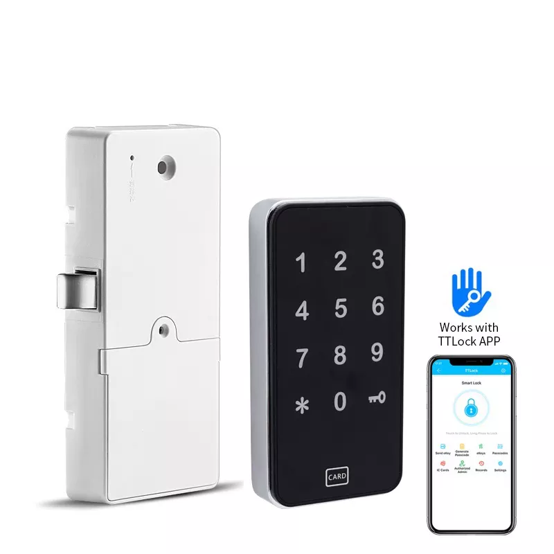 Smart TTLOCK APP Electronic Keypad Digital Pin Code Locker Drawer Cabinet Lock With Touch Screen Password