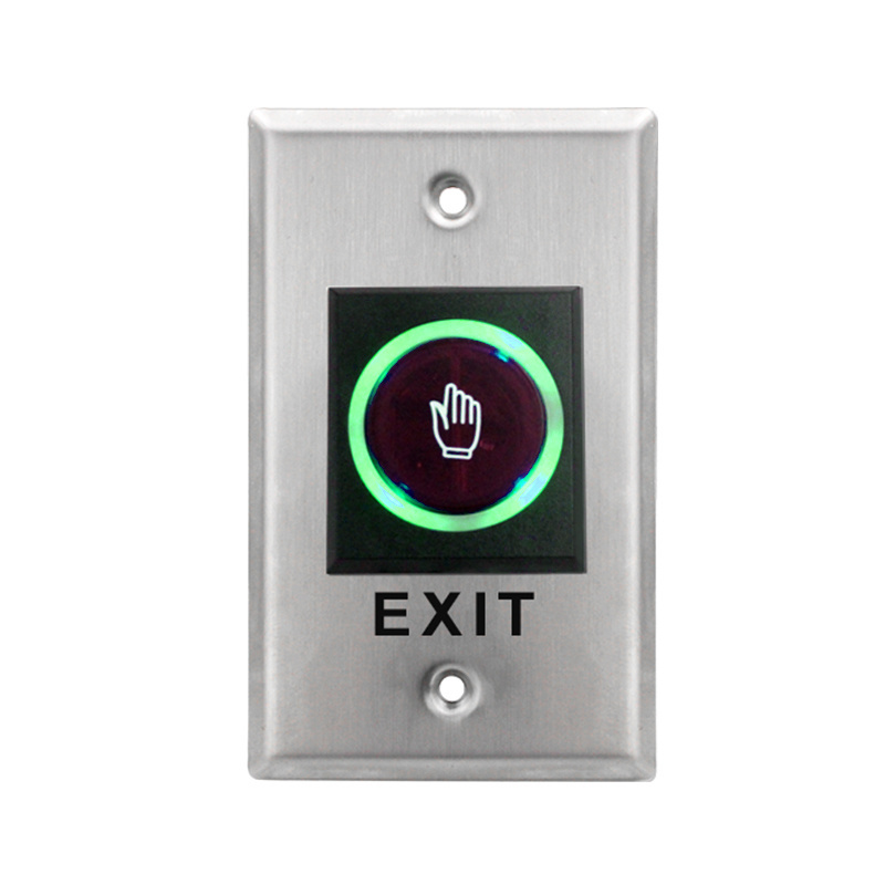 remote control Smart IR Sensor Push Buttons No Touch Infrared Door Exit Push Release Button Switch for Access Control system