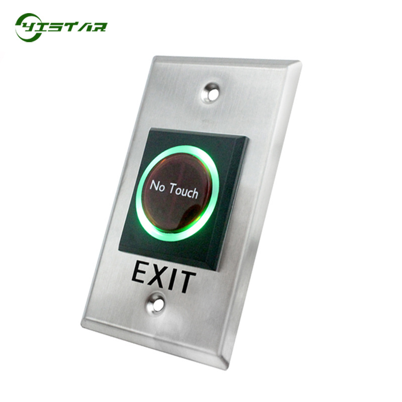 12V Exit Button Touchless No Touch Access Control Door Exit Push Button