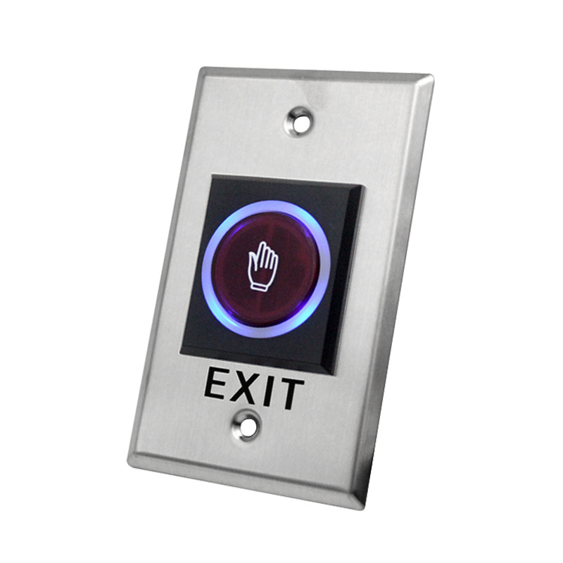 remote control Smart IR Sensor Push Buttons No Touch Infrared Door Exit Push Release Button Switch for Access Control system