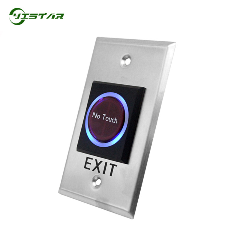 12V Exit Button Touchless No Touch Access Control Door Exit Push Button