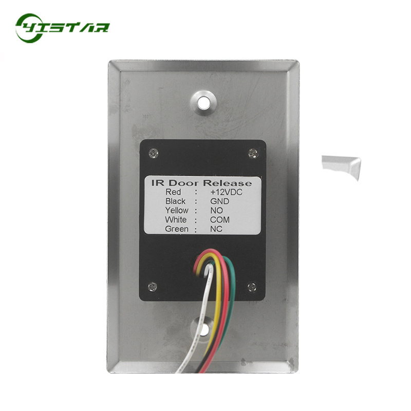 China Factory 12V Touchless Infrared Sensor Switch No Touch Contactless Switches Door Exit Button With Remote Control