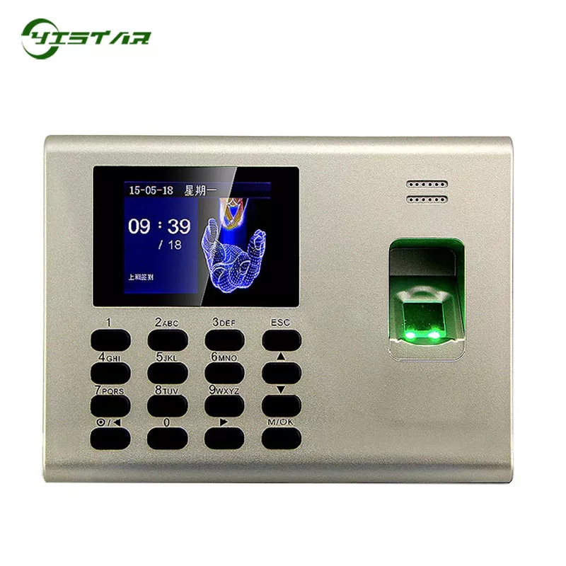 K40 With Built-in Battery Fingerprint Time Attendance Machine Biometric Fingerprint Time Attendance and access control