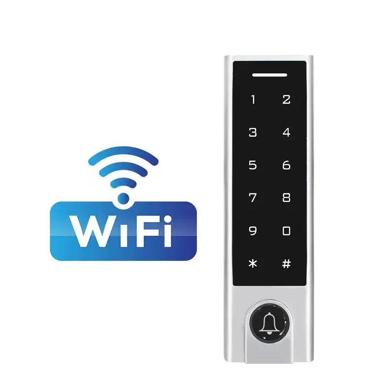 Touch Keypad For Door Access Control System Waterproof IP66 Outdoor NFC Tuya Smart Access Control Reader