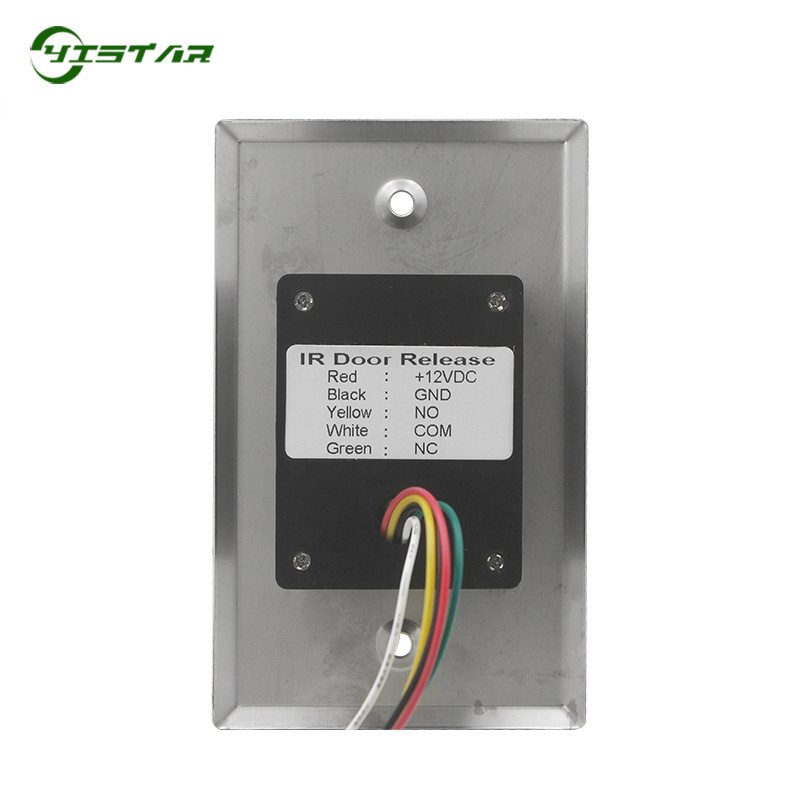 12V Exit Button Touchless No Touch Access Control Door Exit Push Button