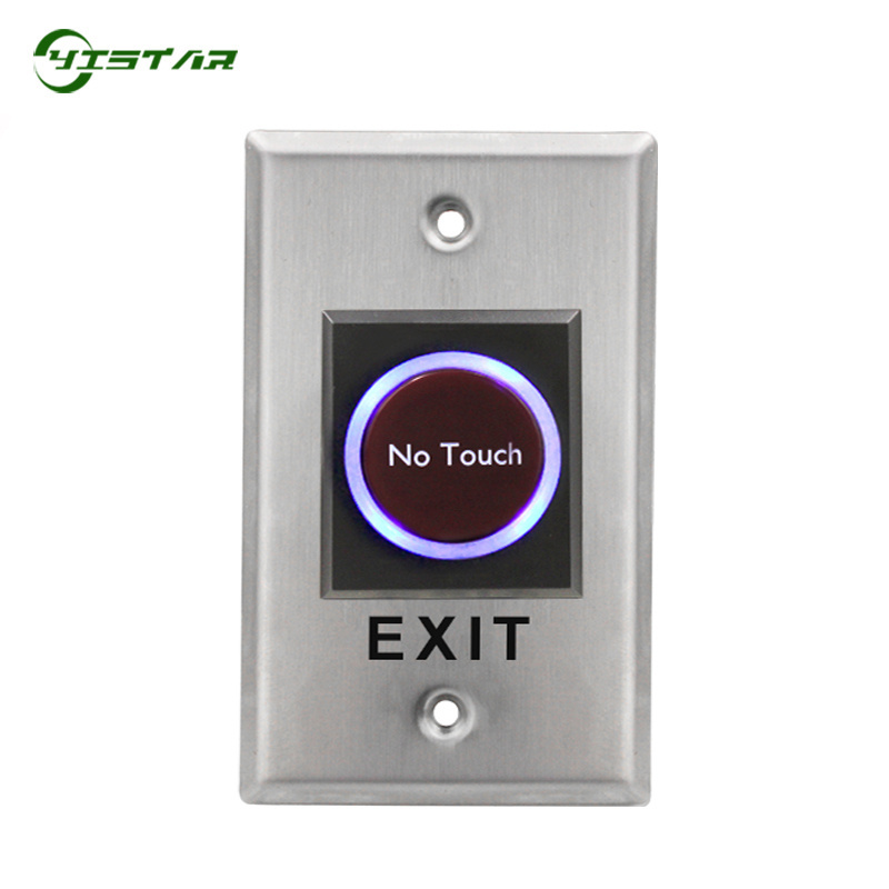 12V Exit Button Touchless No Touch Access Control Door Exit Push Button