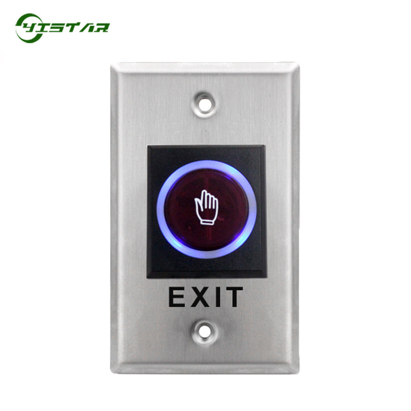 China Factory 12V Touchless Infrared Sensor Switch No Touch Contactless Switches Door Exit Button With Remote Control