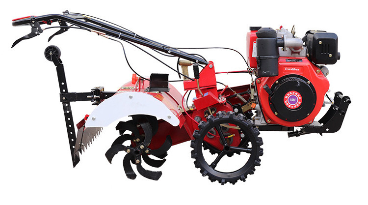 tiller land plowing machine power 20hp power tiller walking tractor ox plough farm equipment machinery agricultural