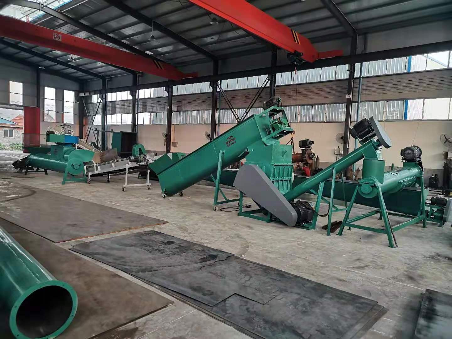 recycling line ldpe pp plastic melter recycling plastic pipe bottle manufacturing glass making machine price