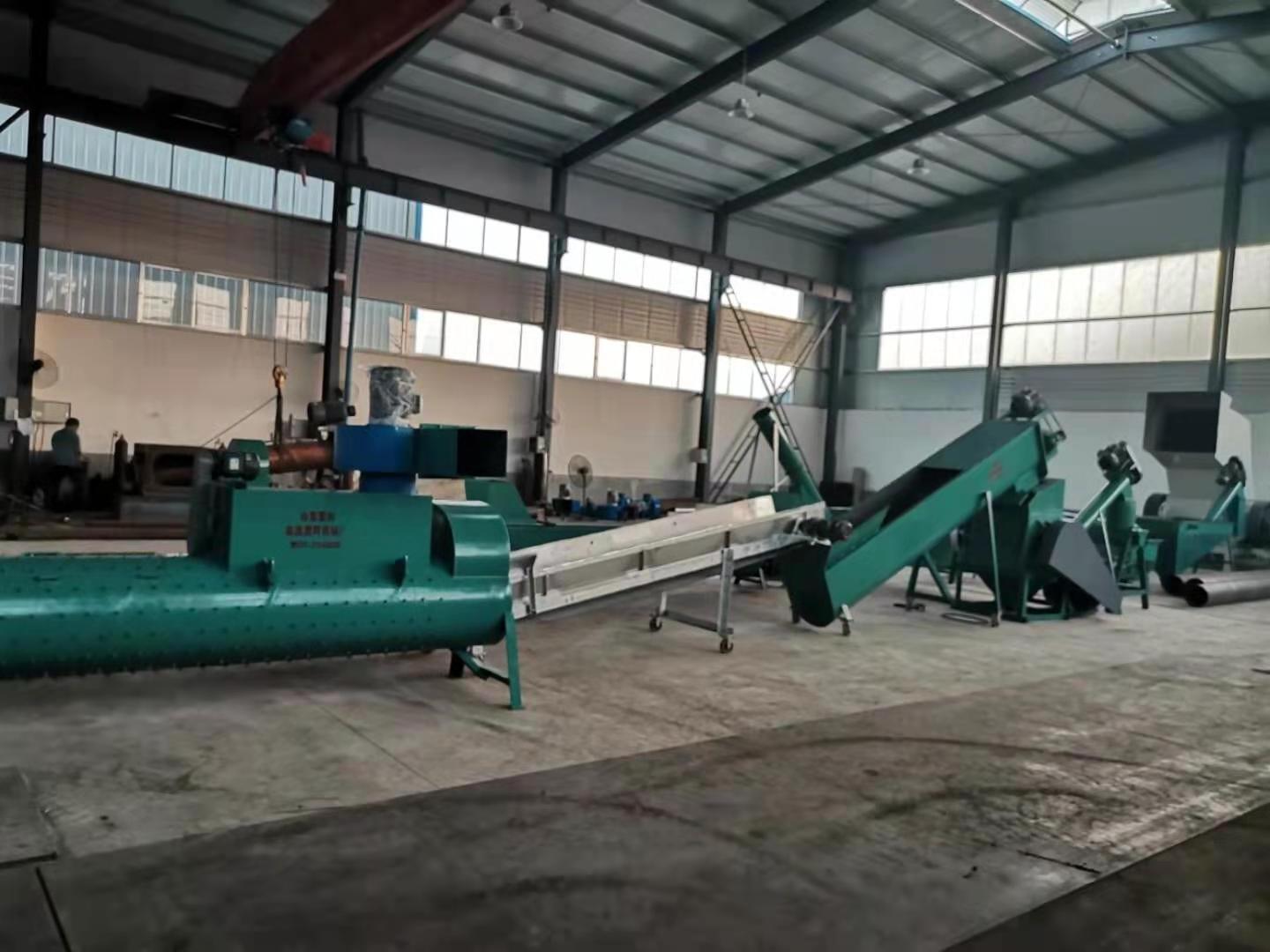 recycling line ldpe pp plastic melter recycling plastic pipe bottle manufacturing glass making machine price