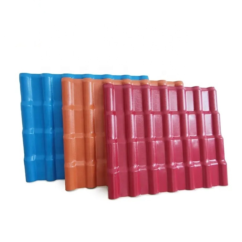 Estate anti-impact plastic roof pvc tiles upvc roofing pvc sheet roofing panel for trade market