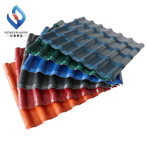 Estate Latest Design Spanish Color Roof Tile Sheet Panel Asa Synthetic Resin Shingle