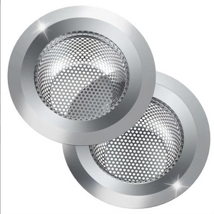 Sink Drains Kitchen Basket Strainer Steel Filter Stainless Steel Large 4.5" Diameter Food Catcher Kitchen Sink Strainer