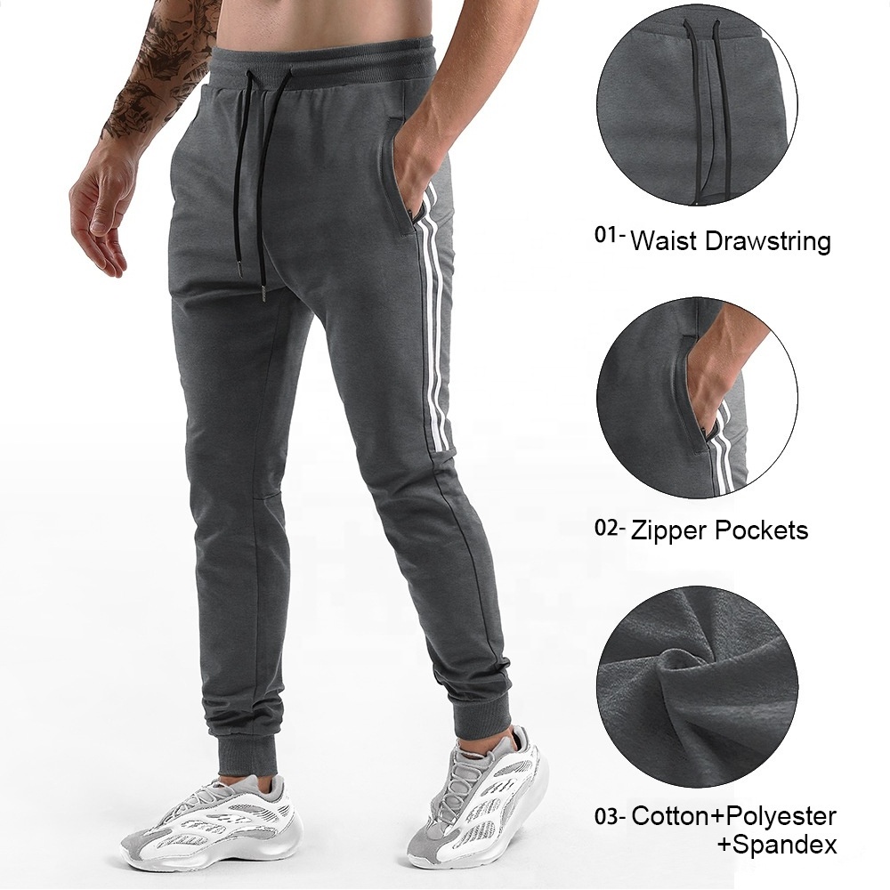 Custom Logo Men's Pants Running Outdoor Workout Fitness Sports Sweatpants Quick Dry Man Blank Training Jogging Wear Men