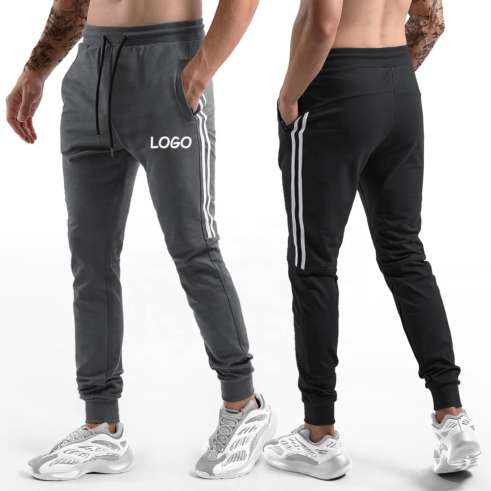 Custom Logo Men's Pants Running Outdoor Workout Fitness Sports Sweatpants Quick Dry Man Blank Training Jogging Wear Men