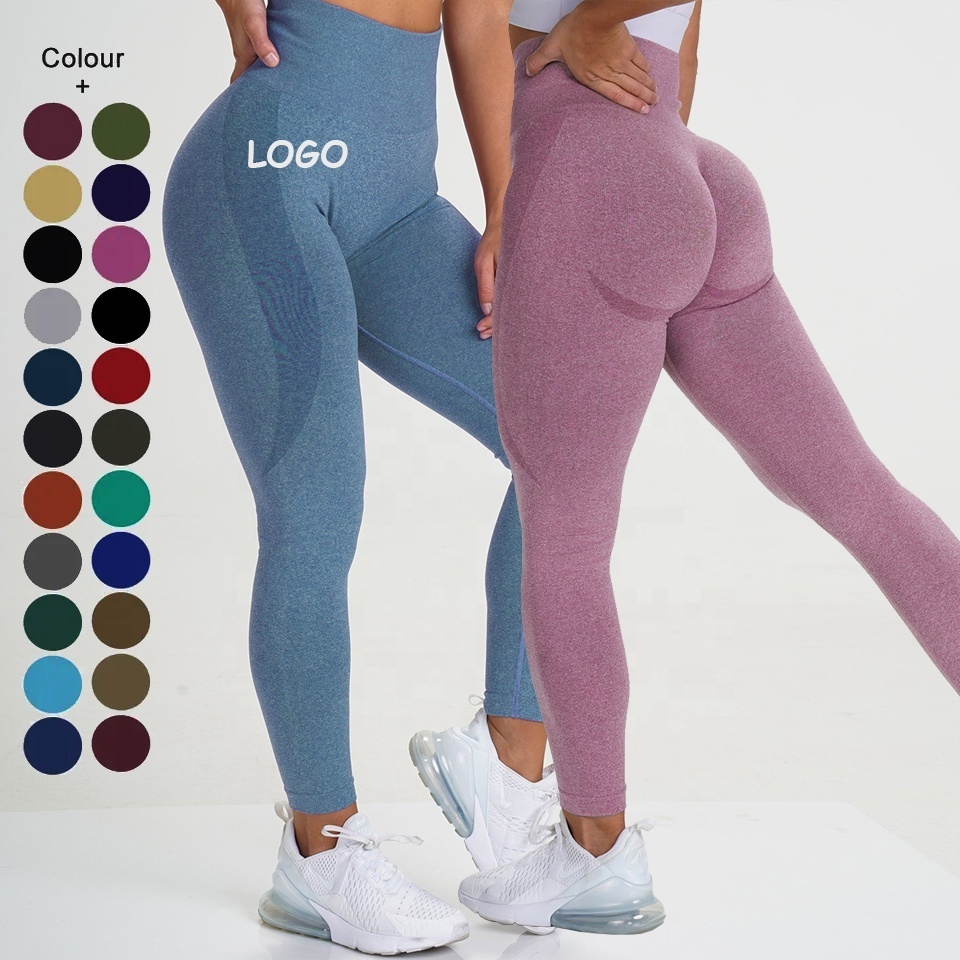 Yoga Pants Dropshipping Custom Logo Nylon Quick Drying Fitness Workout Dancing Wear Women Compression Leggings