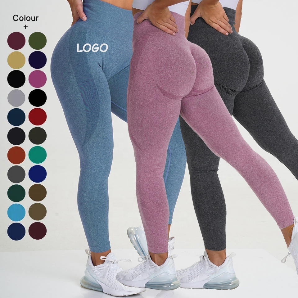 Yoga Pants Dropshipping Custom Logo Nylon Quick Drying Fitness Workout Dancing Wear Women Compression Leggings