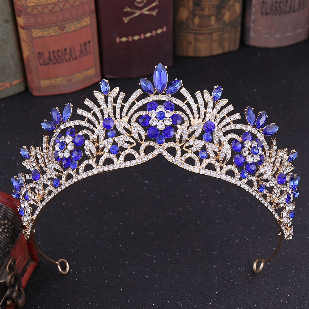 High Quality Bridesmaid Tiaras for Bride Girls Contoured Diadem Pageant Crown Cheap Tiara