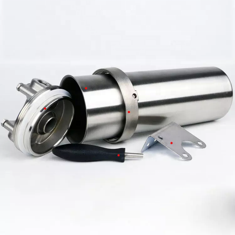 5 10 20 inch Stainless steel ss 316 304 Precision cartridge water filter housing