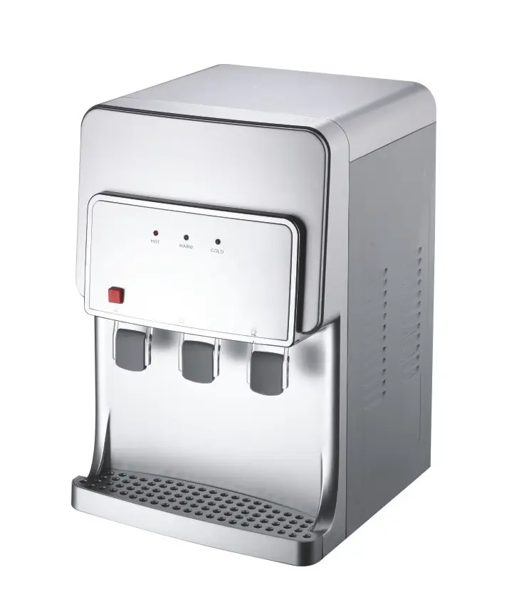 Desktop Cheapest Electronic Cooling Hot/Cool/Warm Three taps Water Dispenser