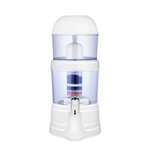 Hot Selling 5-8 Stages Ceramic Mineral Water Pot Direct Drinking Water Dispenser Desktop Gravity Water Filter Purifier