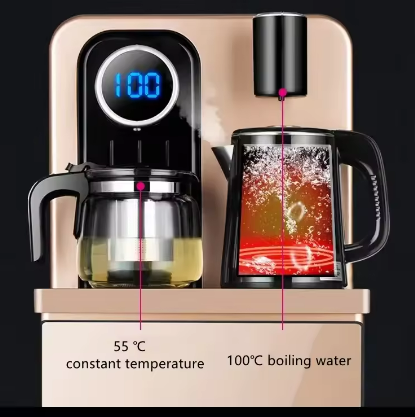 Multi-function Special design faucet Cold and instant hot tea bar water dispenser with kettle