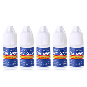 Wholesale 3g Nail Glue With Brush Acrylic Professional Nail Tip Glue for Acrylic Art Nail Decoration Rhinestone