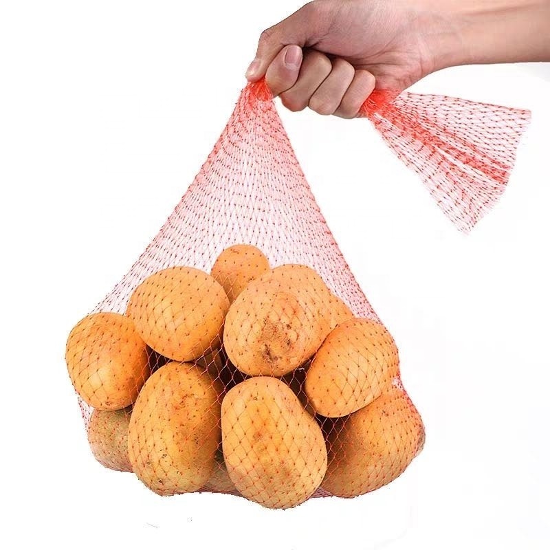 High Quality Knitted Packing Mesh Net Tubular Roll Plastic packaging net bag and net roll bag for fruits and vegetables