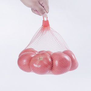 High Quality Small Pe Extruded Net Mesh Fruit Packaging Bags For Garlic Onion Potato Melons