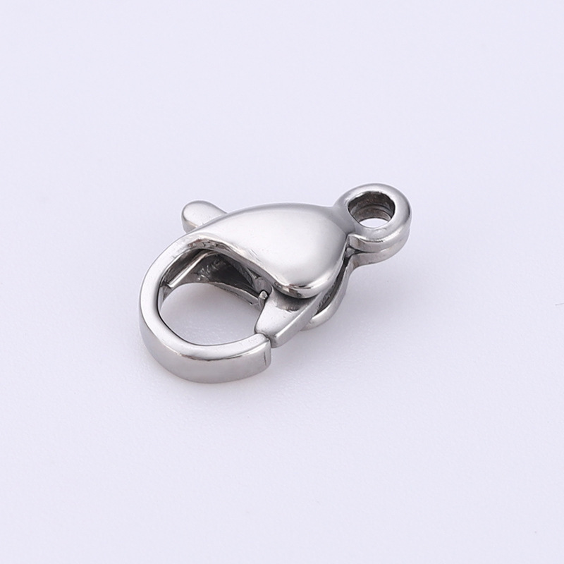 High Polishing Stainless Steel Lobster Clasps Lobster Claw Different Size Clasps For Jewelry Making Findings