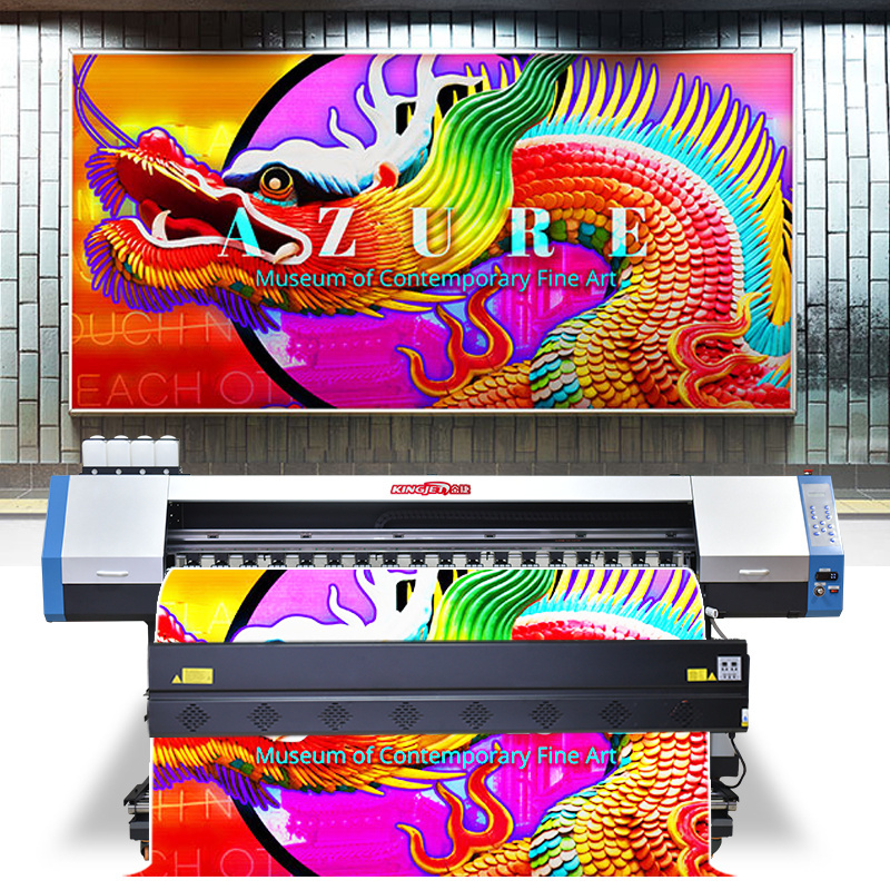 high quality wide format printer banner canvas vinyl eco solvent inkjet plotter printing machine price