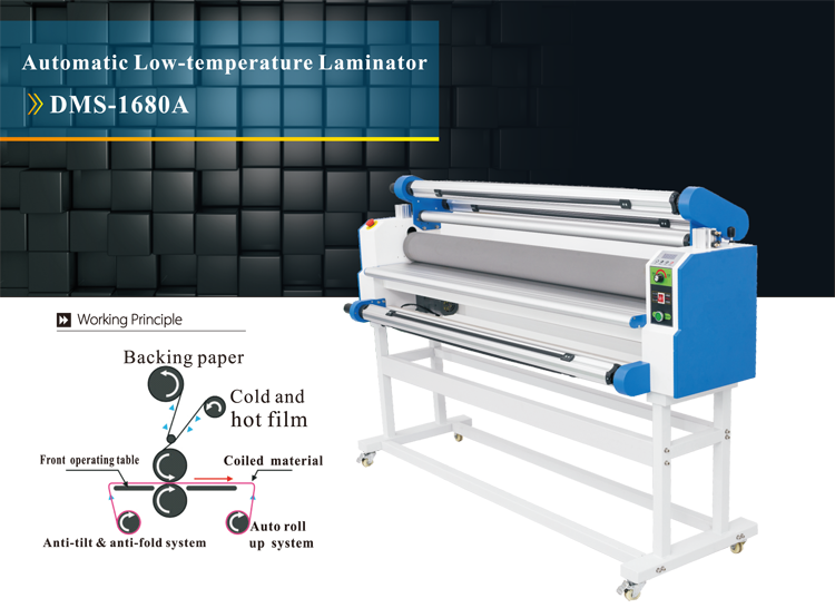 1.6m 160cm 1600mm Cold and Hot Semi-automatic Large Size PVC Vinyl Roll Cold laminating Machine