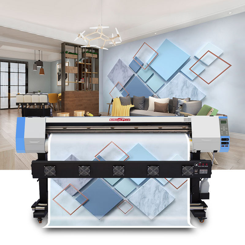 high quality wide format printer banner canvas vinyl eco solvent inkjet plotter printing machine price