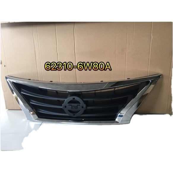 car body kits high quality car grille for nissan versa sunny  2014 2015 2016 2017