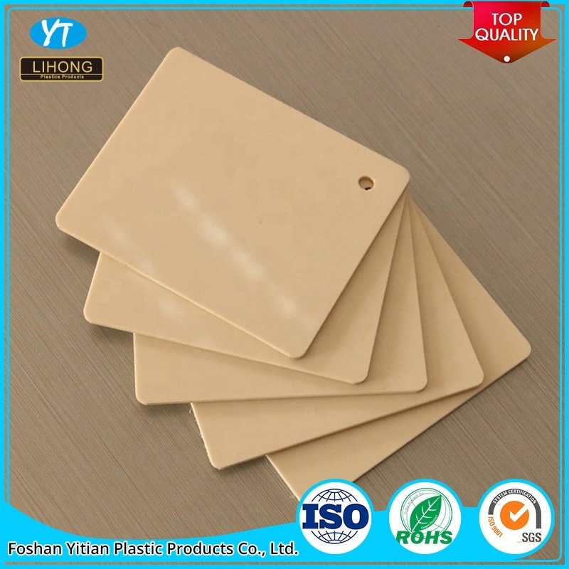 Polyethylene HDPE Sheet High Impact China PP PS Colour Board Plate ABS Plastic Sheet For Vacuum Forming