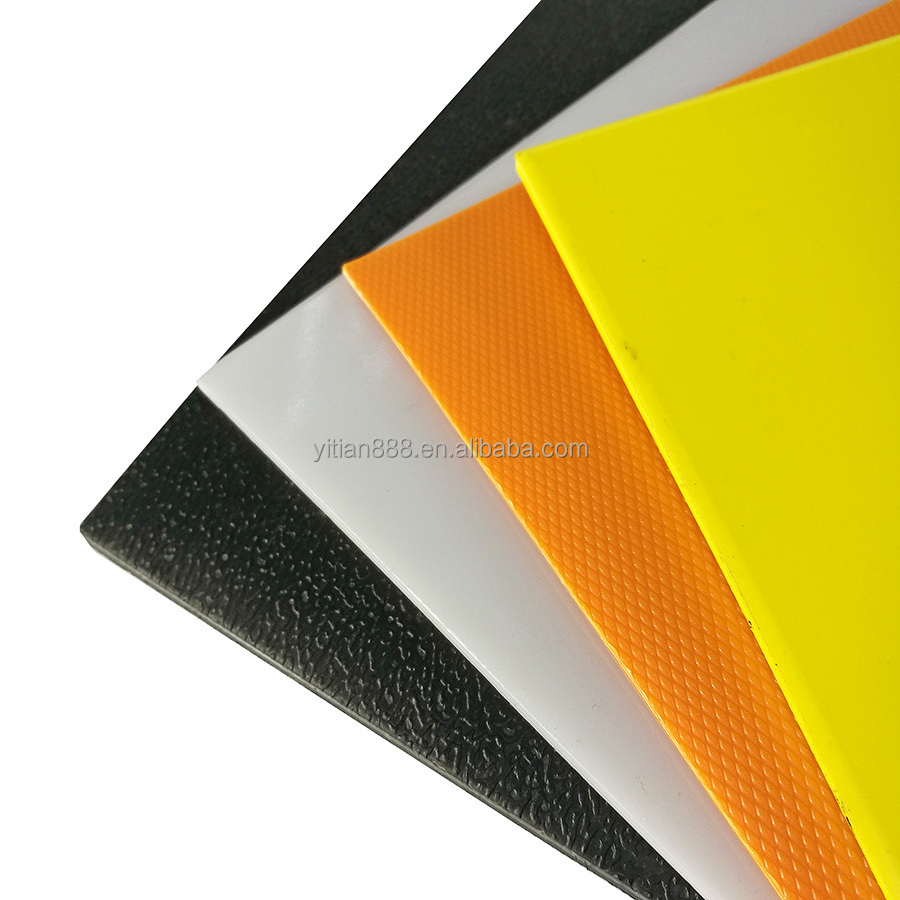 1mm 2mm 3mm -50mm 4x8 Factory Price Clear White Black Coloured PP Polypropylene Plastic Sheets Suppliers