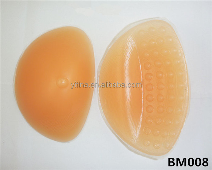 Rehabilitation Silicone bra insert BM008 fake Breast forms Crossdressers And Transvestites Silicone False Breast