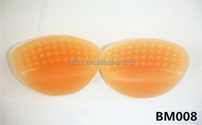 Rehabilitation Silicone bra insert BM008 fake Breast forms Crossdressers And Transvestites Silicone False Breast