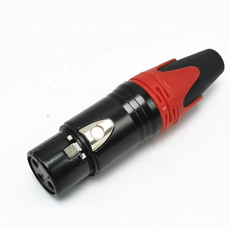 High Quality Beryllium copper contact Foam Microphone Covers Heavy Duty xlr 3pin connectors