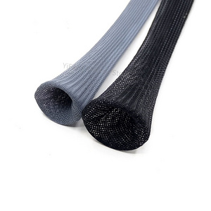 Cable Sleeve PET Braided Expandable Sleeving 3 4 5 6 8 10 12 14 16 18 20 mm Insulated Nylon Gland Protection Wire Wrap