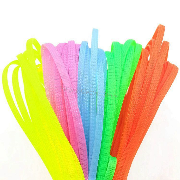 Cable Sleeve PET Braided Expandable Sleeving 3 4 5 6 8 10 12 14 16 18 20 mm Insulated Nylon Gland Protection Wire Wrap