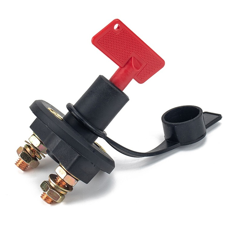 OEM 12V 24V 200A Car Battery Disconnect Switch Kill Cut Off Switch Isolator with Waterproof Dust Cover